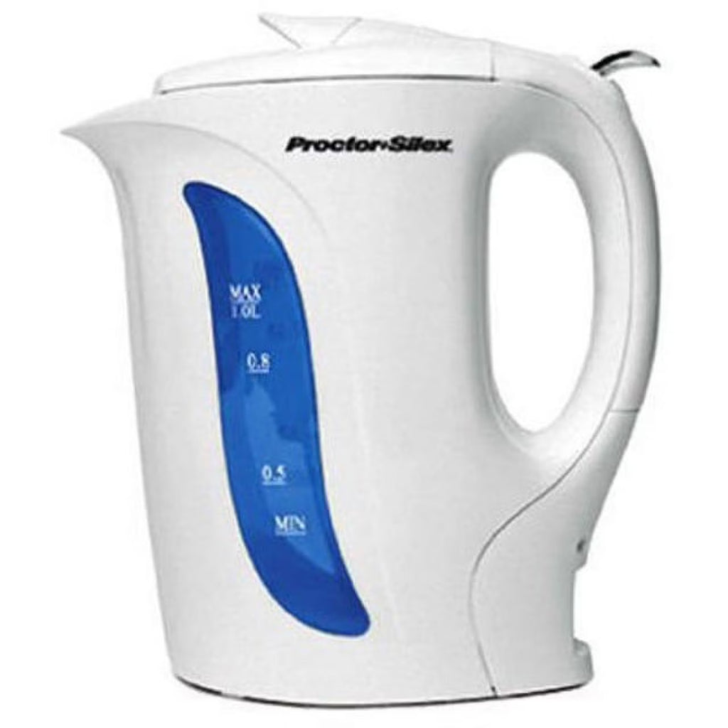 White 1 L Electric Tea Kettle N32393