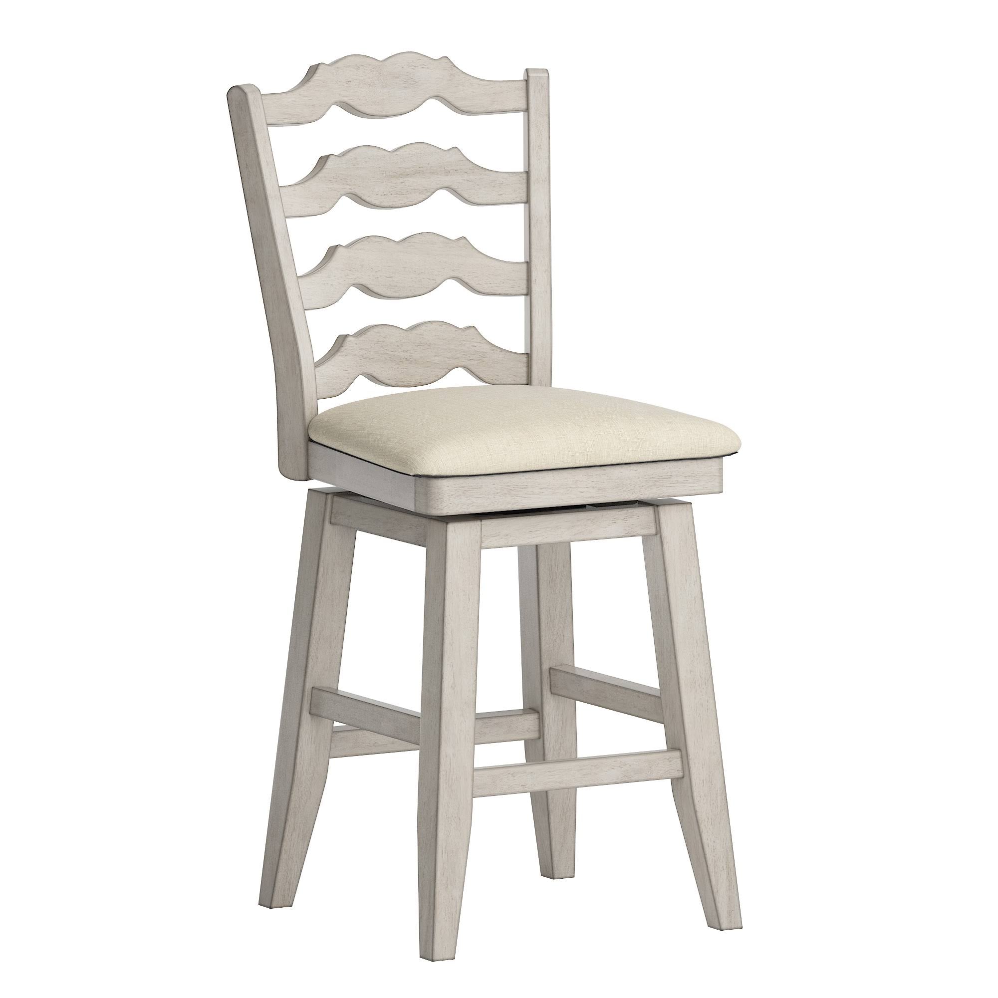 Antique White Counter Height Swivel Stool H833240