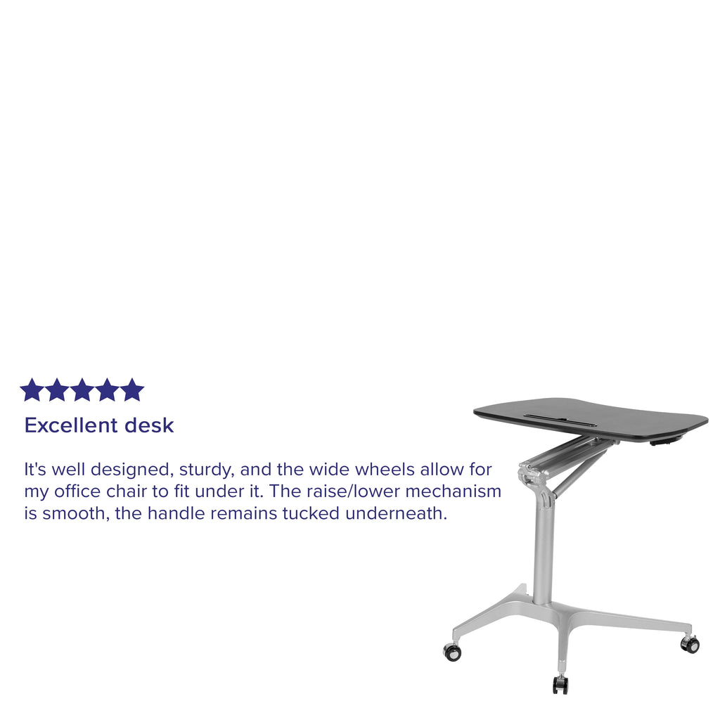 Black Ergonomic Standing Desk A855