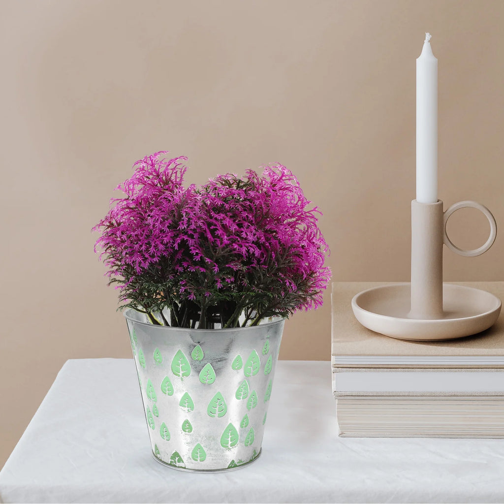 Light Green Tall Plant Stand N4203