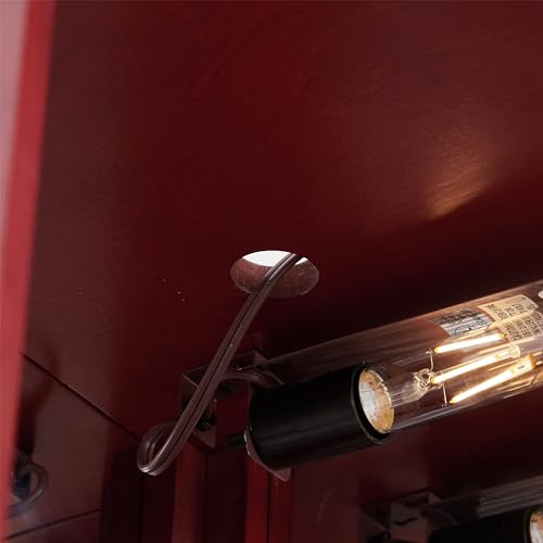 Lighted Corner Curio Cabinet with Glass Doors Y90704