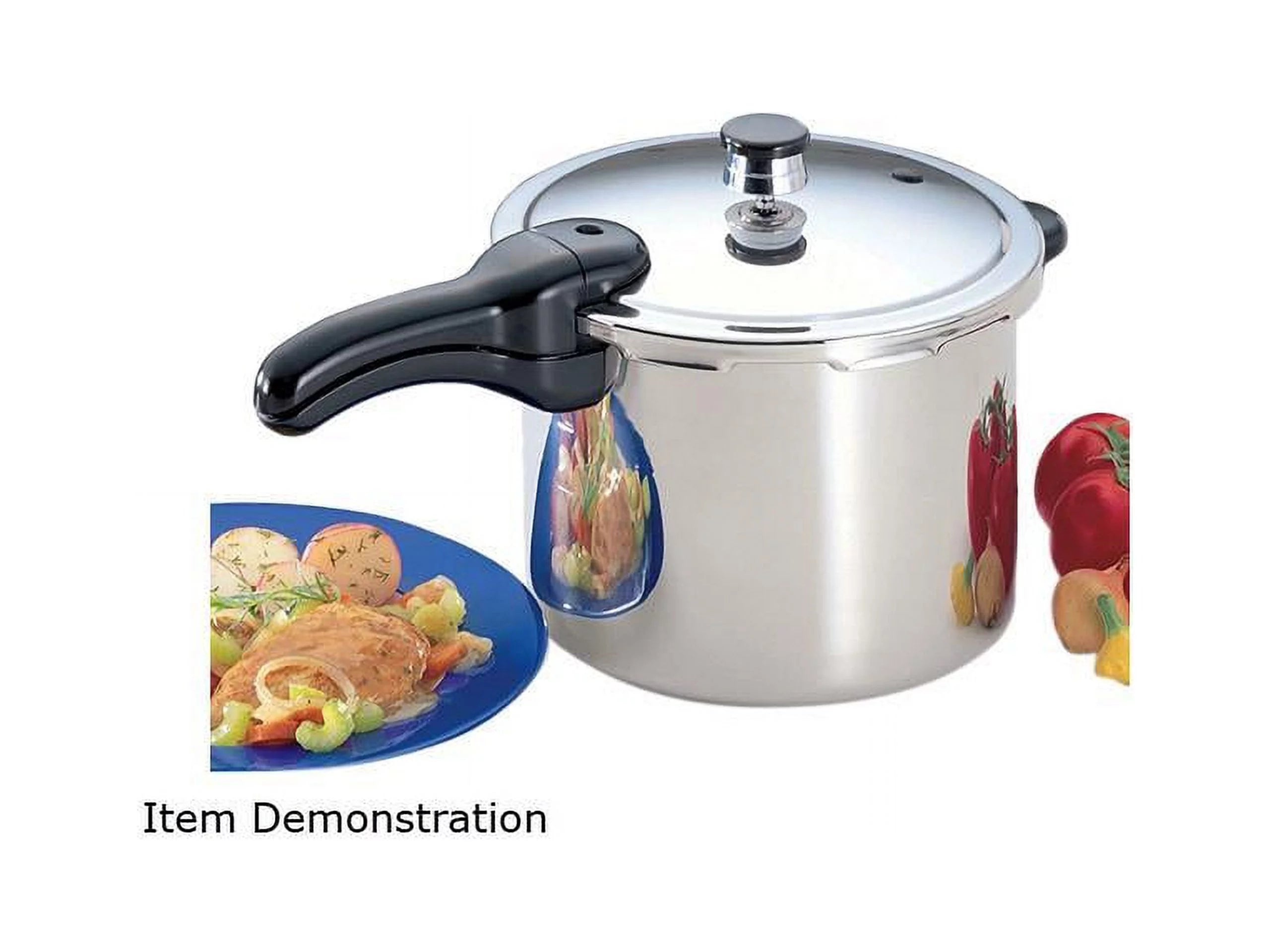 6 Quart Stainless Steel Pressure Cooker H886181