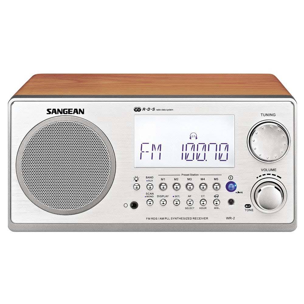 Walnut Wooden Cabinet Table Top Digital Tuning Receiver C7032