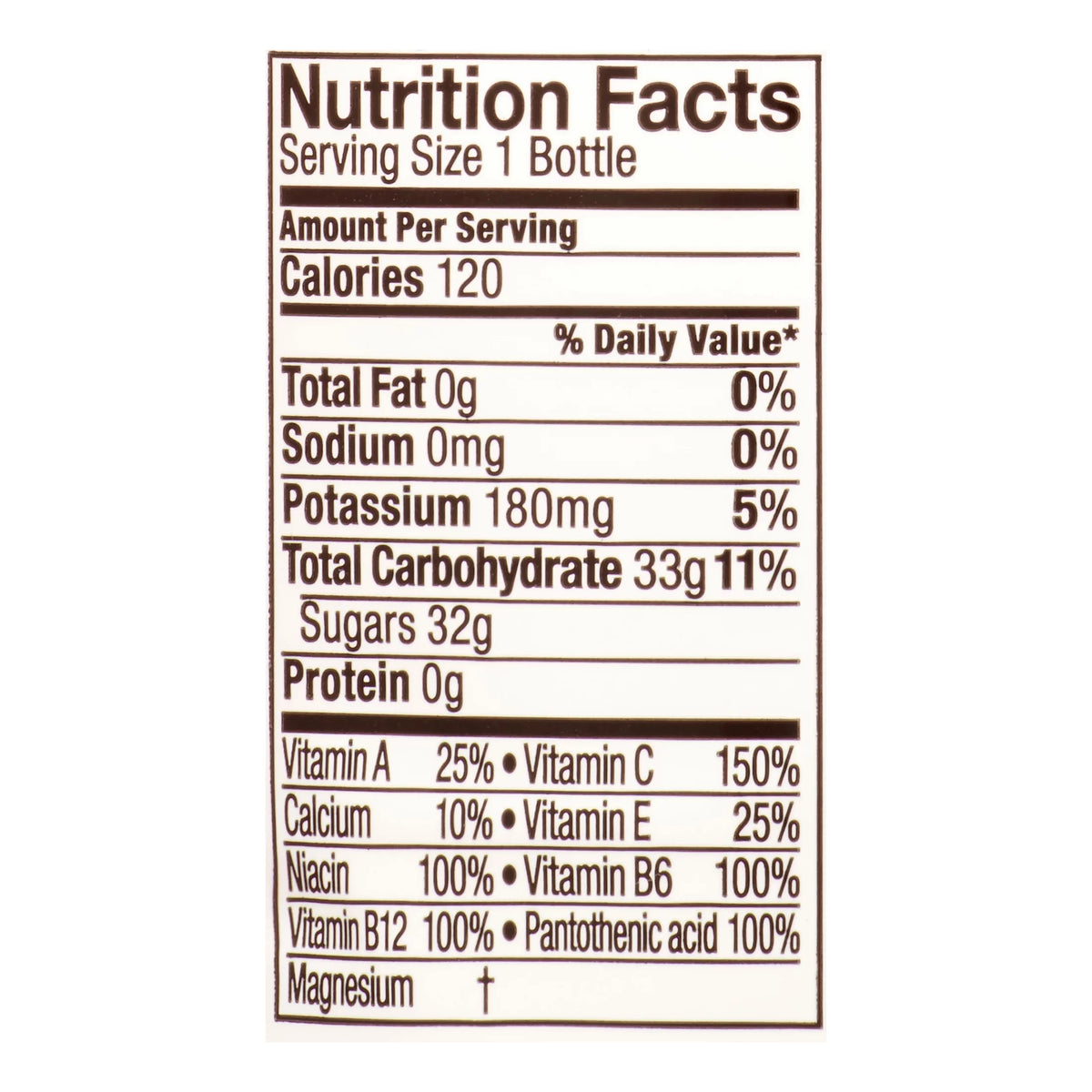 Orange 20 Fl Oz 24 Ct Vitaminwater A48634