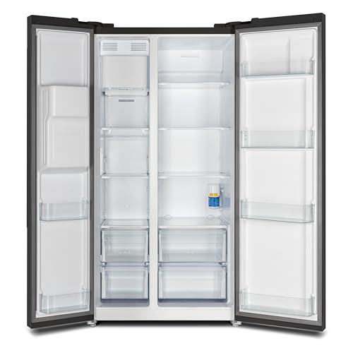 Stainless Steel 36 Inch Side-by-Side Refrigerator and Freezer with 20 Cubic Ft. Capacity S1060