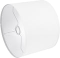 Large 13" x 13" x 11" Natural Linen Drum Lamp Shade W487