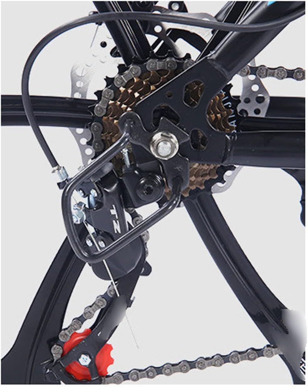 Mountain Bike Folding Bicycle Disc Brake Variable Speed Soft Tail U671814