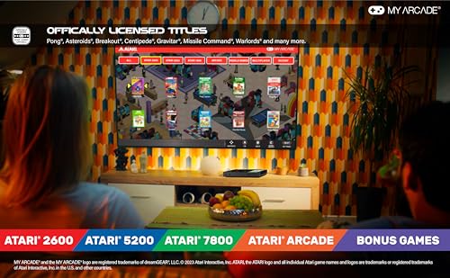 Video Game Console with 200+ Games, Wireless Joysticks, RGB LED Lights Z1026
