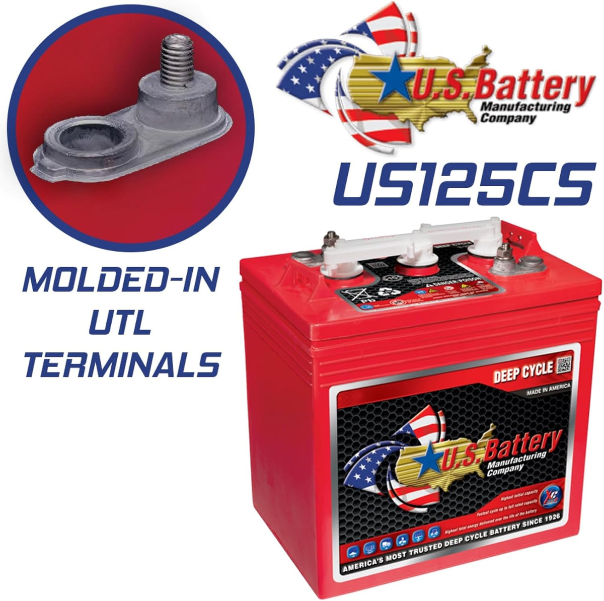 6V 240Ah Flooded Lead Acid Deep Cycle Battery I172951