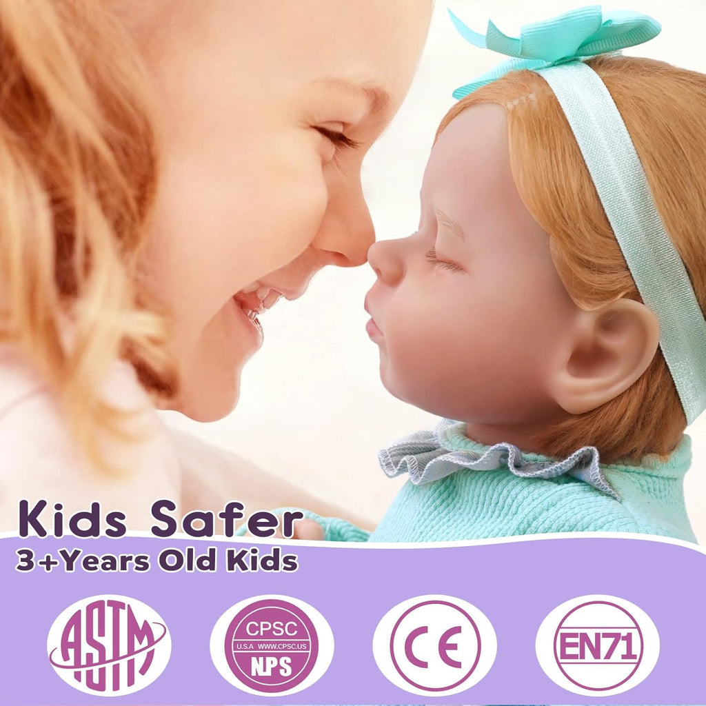 20 Inch Soft Body Realistic Blond Hair Baby Doll N730367