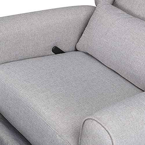Shadow Grey Recliner and Swivel Glider O9522