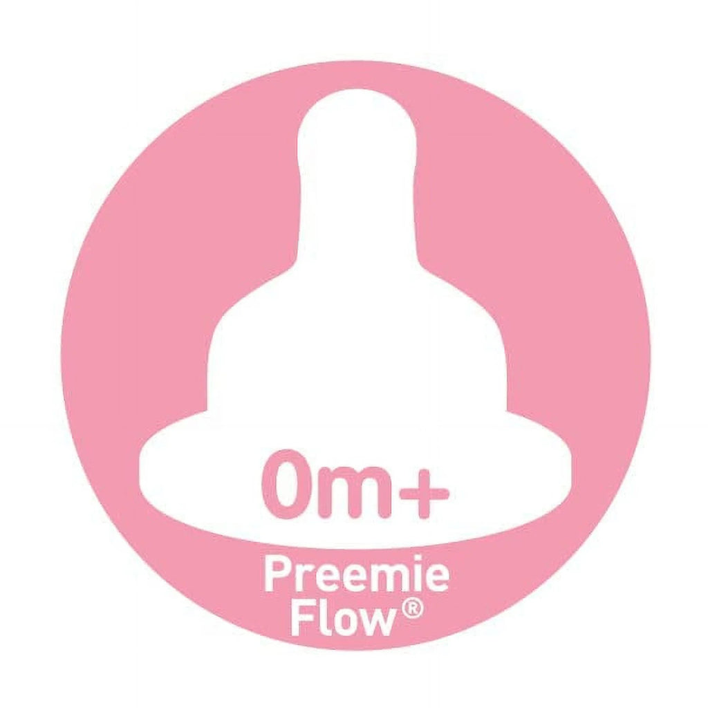 60cc Baby Bottle System with Preemie Nipple, 3 Count Y100795