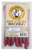Beef Sticks 7oz Package Beef & Cheese Q5144