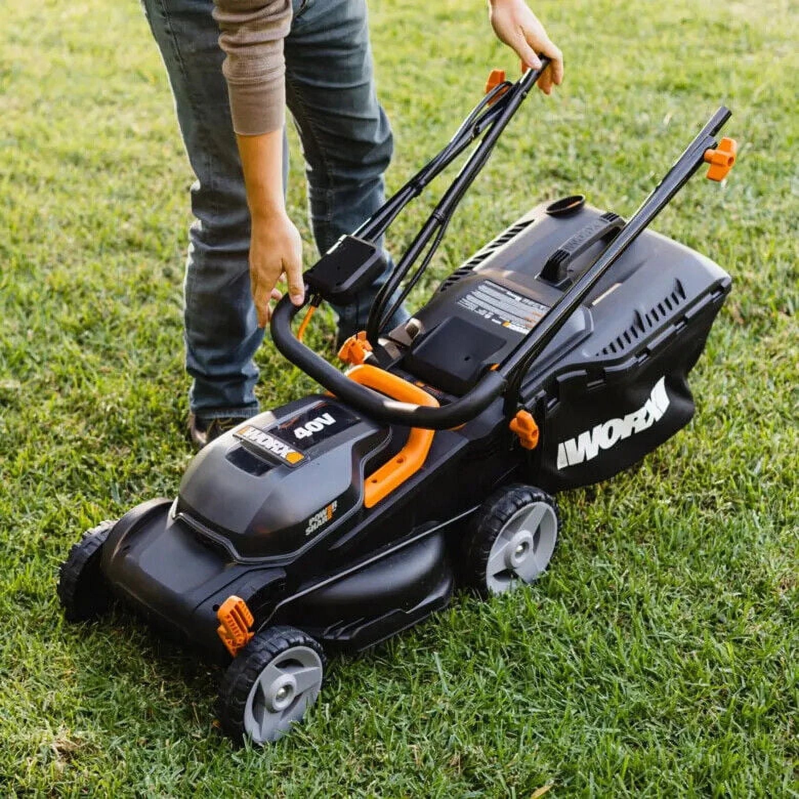 40V 14 Cordless Lawn Mower C20140