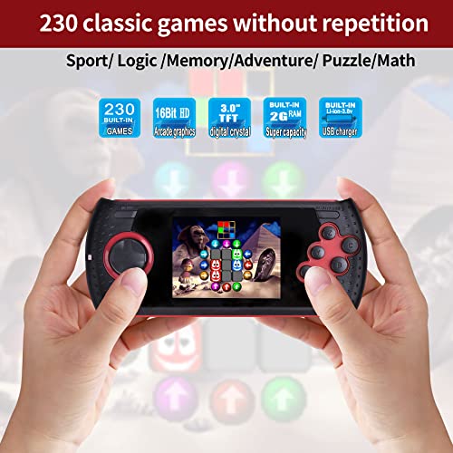 Handheld Game Console with 230 Classic Retro Video Games Z584
