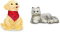 Golden Pup Lifelike Realistic Companion Pets D659