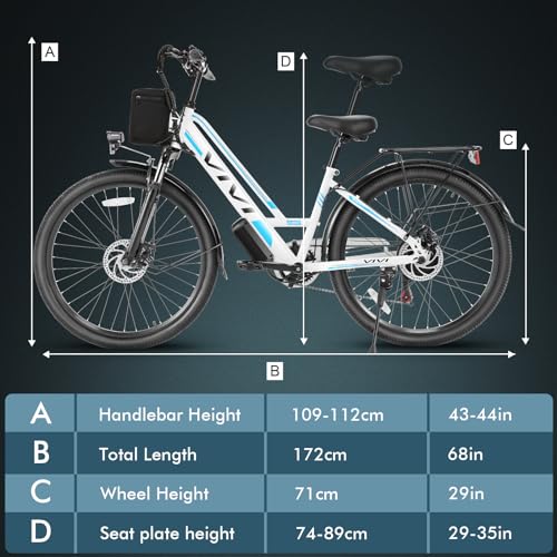 26" 500W Electric Bike with 48V Removable Battery Z48379