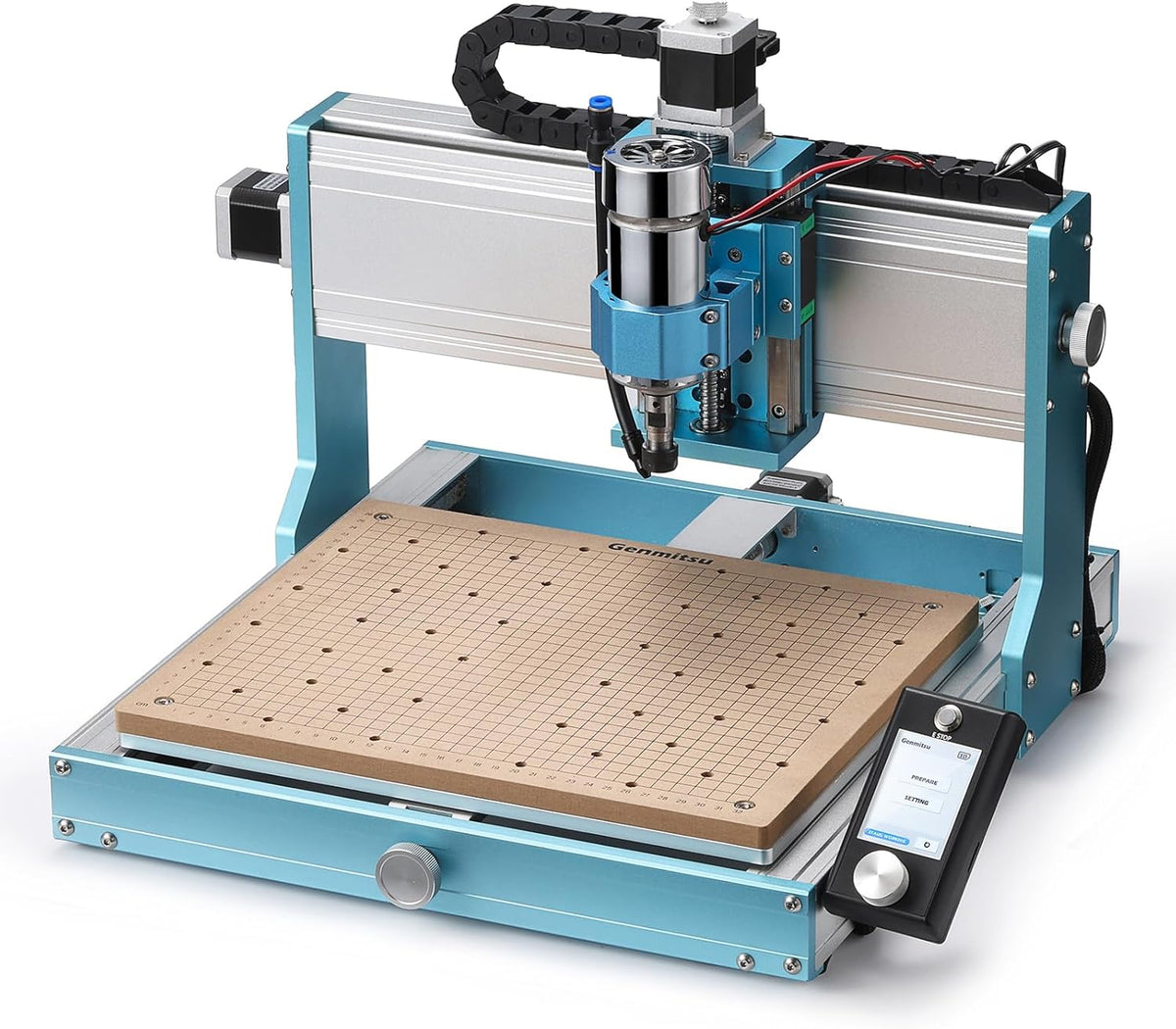 CNC Router Machine with Linear Guide & Ball Screw Motion, 360 x 300 x 12mm F60346