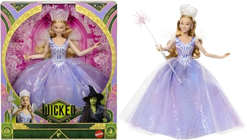 Deluxe Glinda Fashion Doll with Removable Outfit & 3 Accessories S698