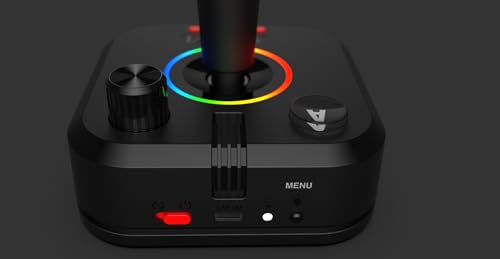 Video Game Console with 200+ Games, Wireless Joysticks, RGB LED Lights Z1026