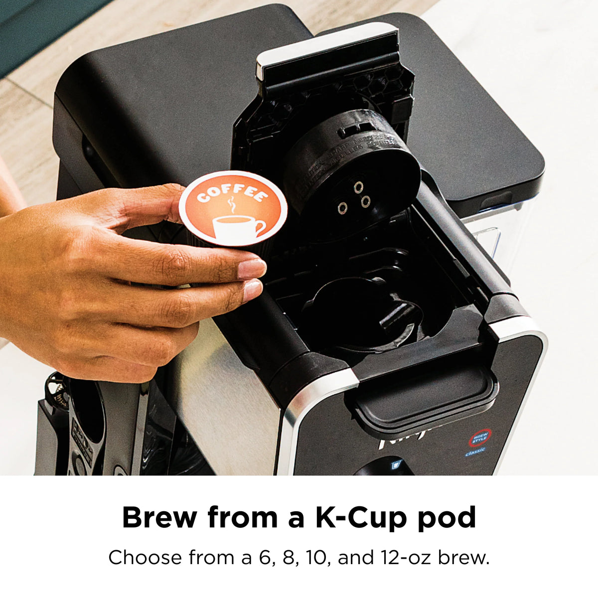 12-Cup Drip Coffee Maker with Glass Carafe L8577