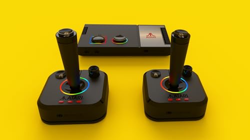Video Game Console with 200+ Games, Wireless Joysticks, RGB LED Lights Z1026