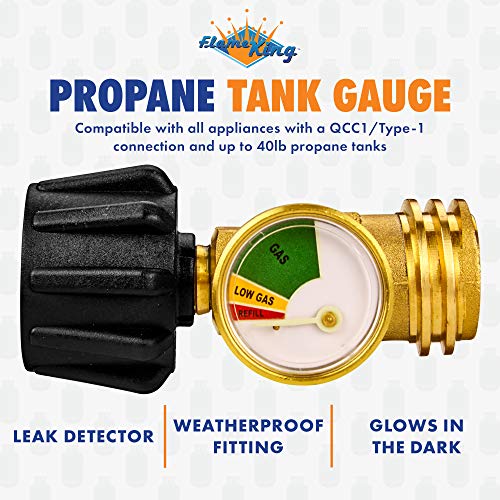 20 Pound Steel Propane Tank Cylinder with Type 1 Valve, White F467