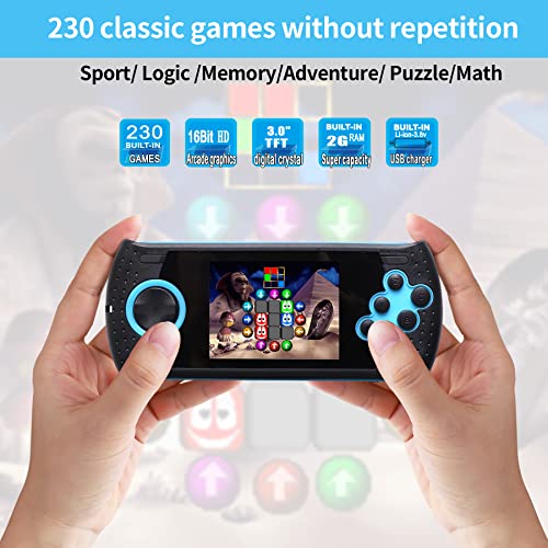 Handheld Game Console with 230 Classic Retro Video Games Z584