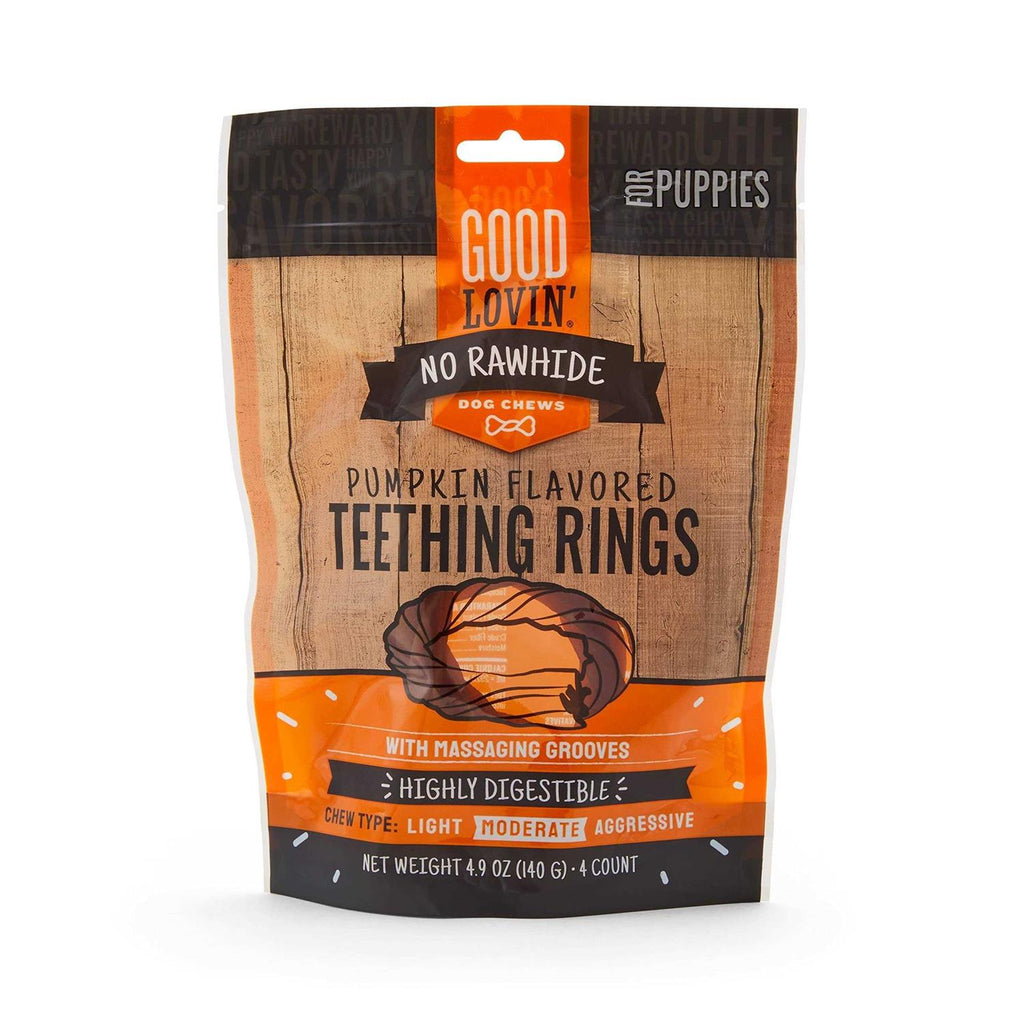 Pumpkin Flavored Puppy Teething Rings W929596