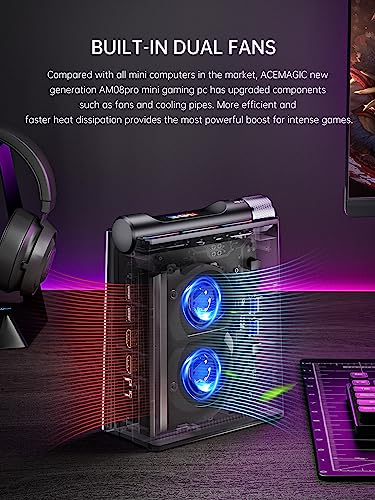 Mini PC Ryzen 7 16GB DDR4 512GB NVME SSD S4099