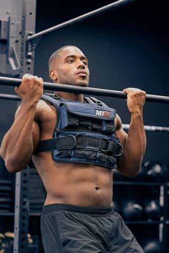 Weighted Vest 20lbs - 60lbs Solid Iron Weights Machine Washable M533916