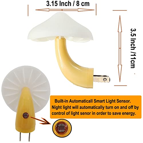 4 Pack Plug in White LED Nightlight P74540