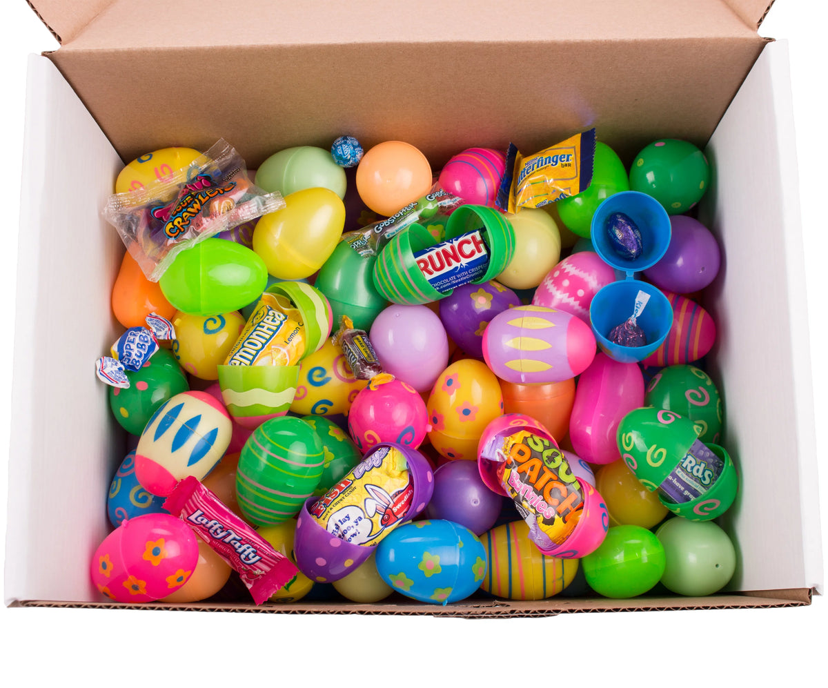 100 Bulk Filled Design Easter Eggs D713042