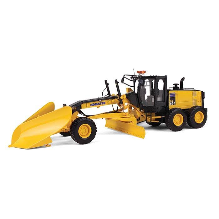 1/50 Diecast Motor Grader with V-Plow & Wing T158