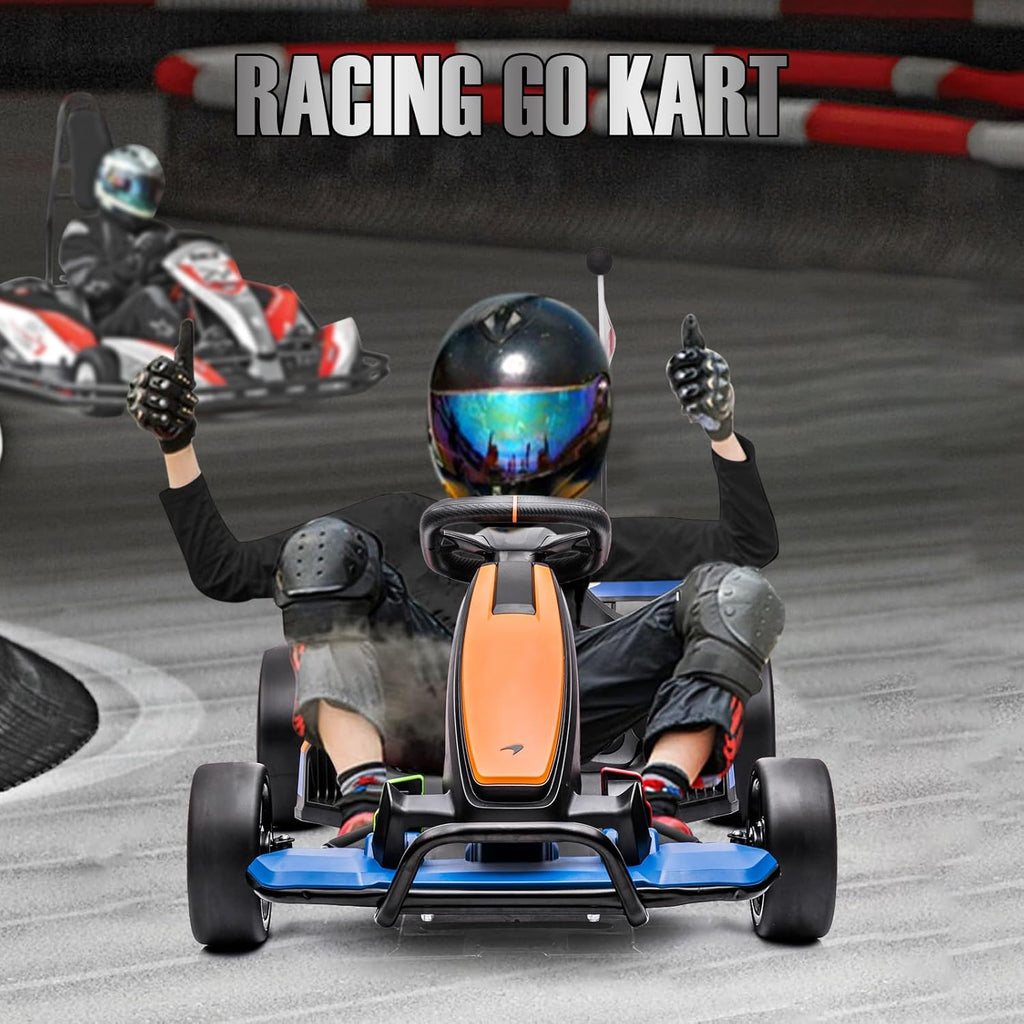24V Electric Go Kart with 10AH Battery, 2×120W Motor J369