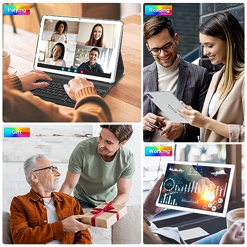 Android 13 Tablet, 10.1 inch, 128GB, 16GB, 8000mAh Battery P5440
