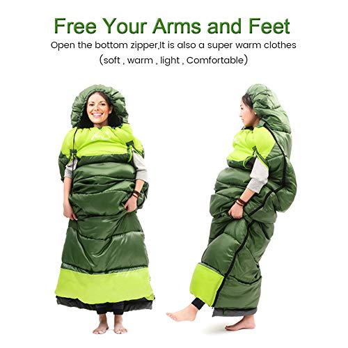 Compact Lightweight Mummy Sleeping Bag for Cold Weather Camping P87780