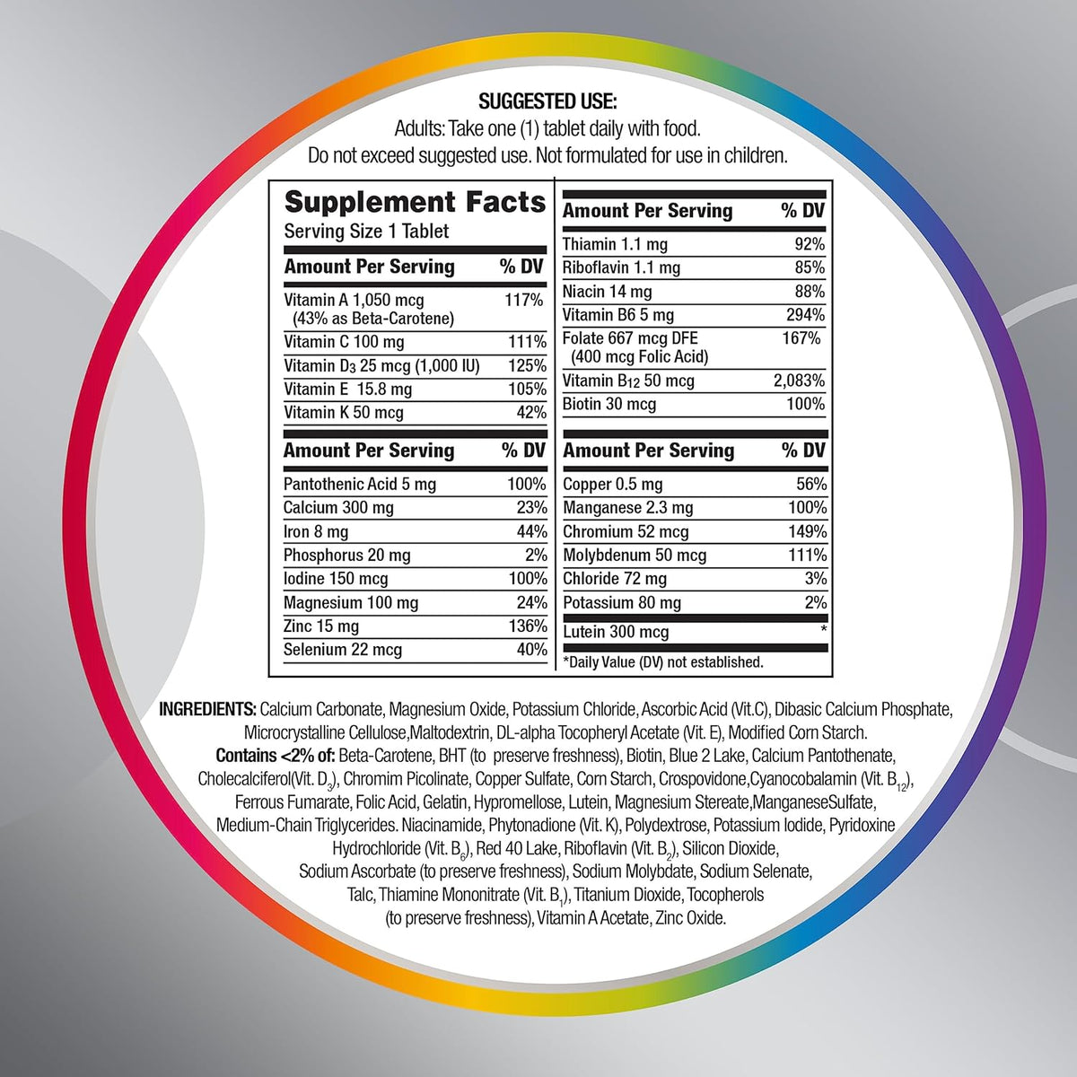 Women's Multivitamin 200 Ct H198807
