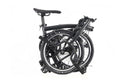 Midnight Black 4 Speed Folding Bike G907