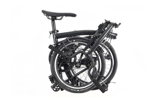 Midnight Black 4 Speed Folding Bike G907