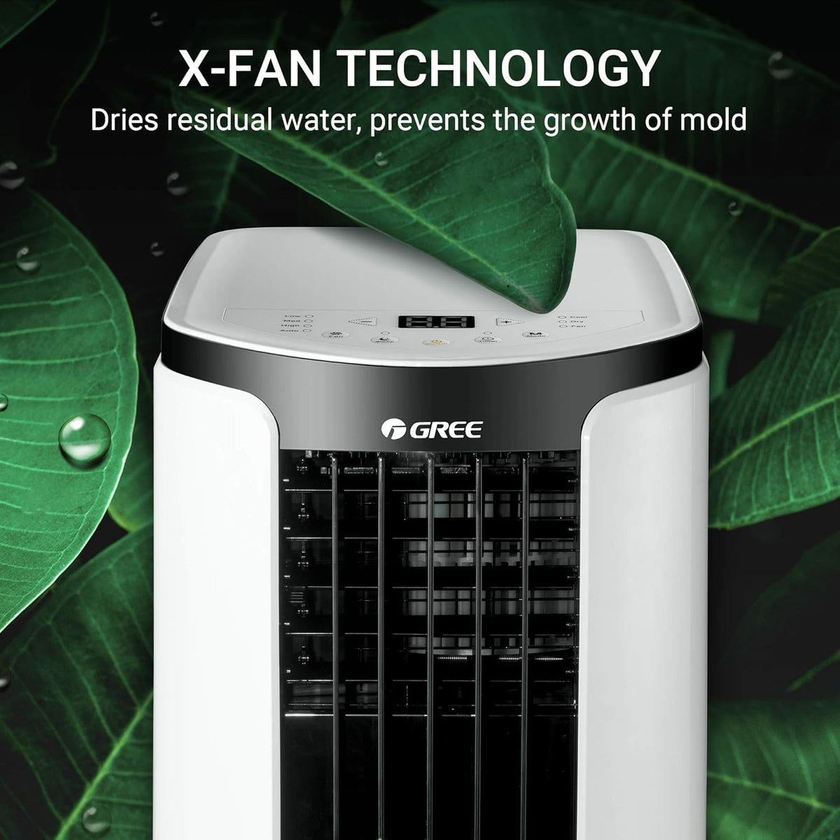 Portable Air Conditioner 10,000 BTU with Remote Control, 3 in 1 Cooling, Dehumidification, Fan F511731
