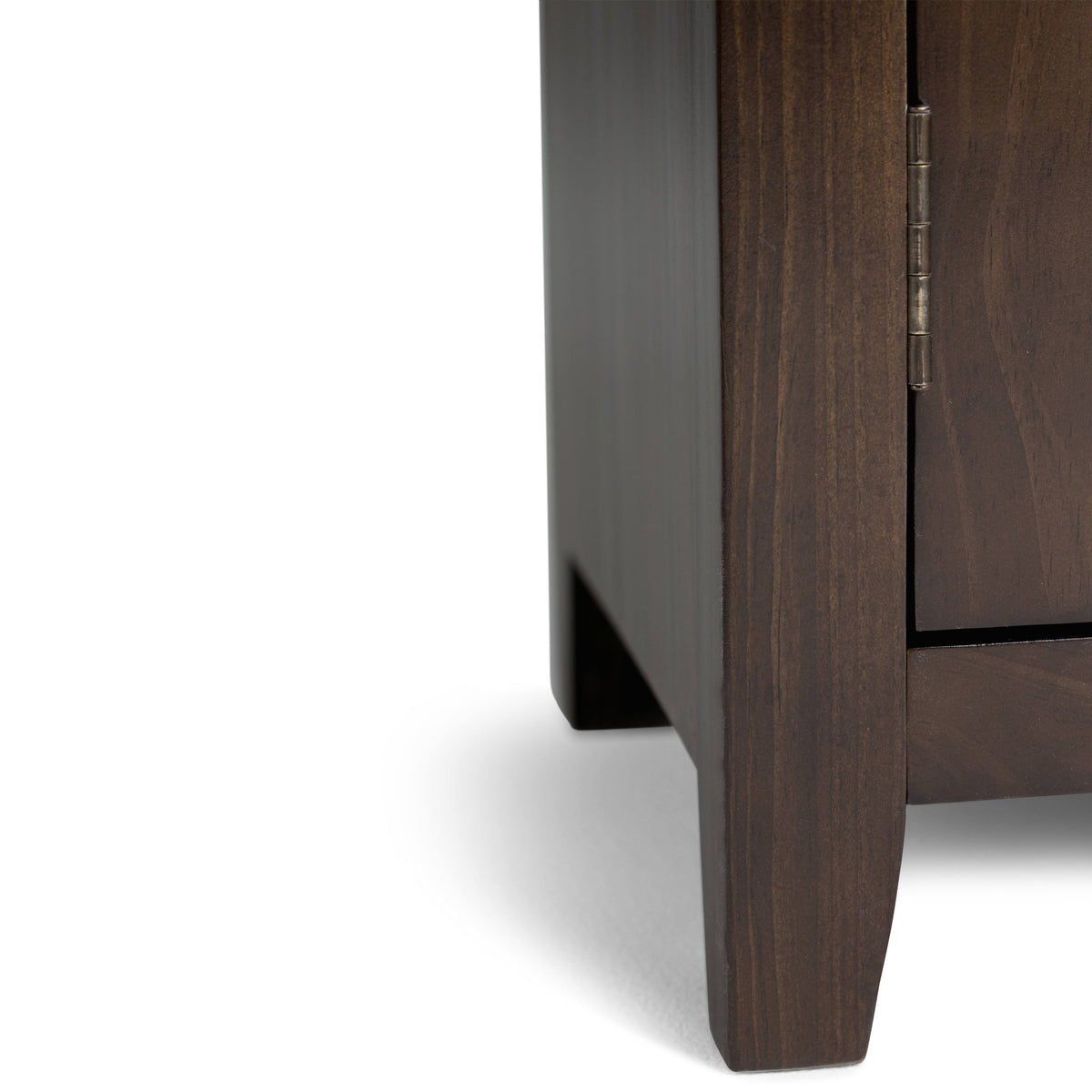 Solid Wood Low Storage Cabinet Farmhouse Grey G269