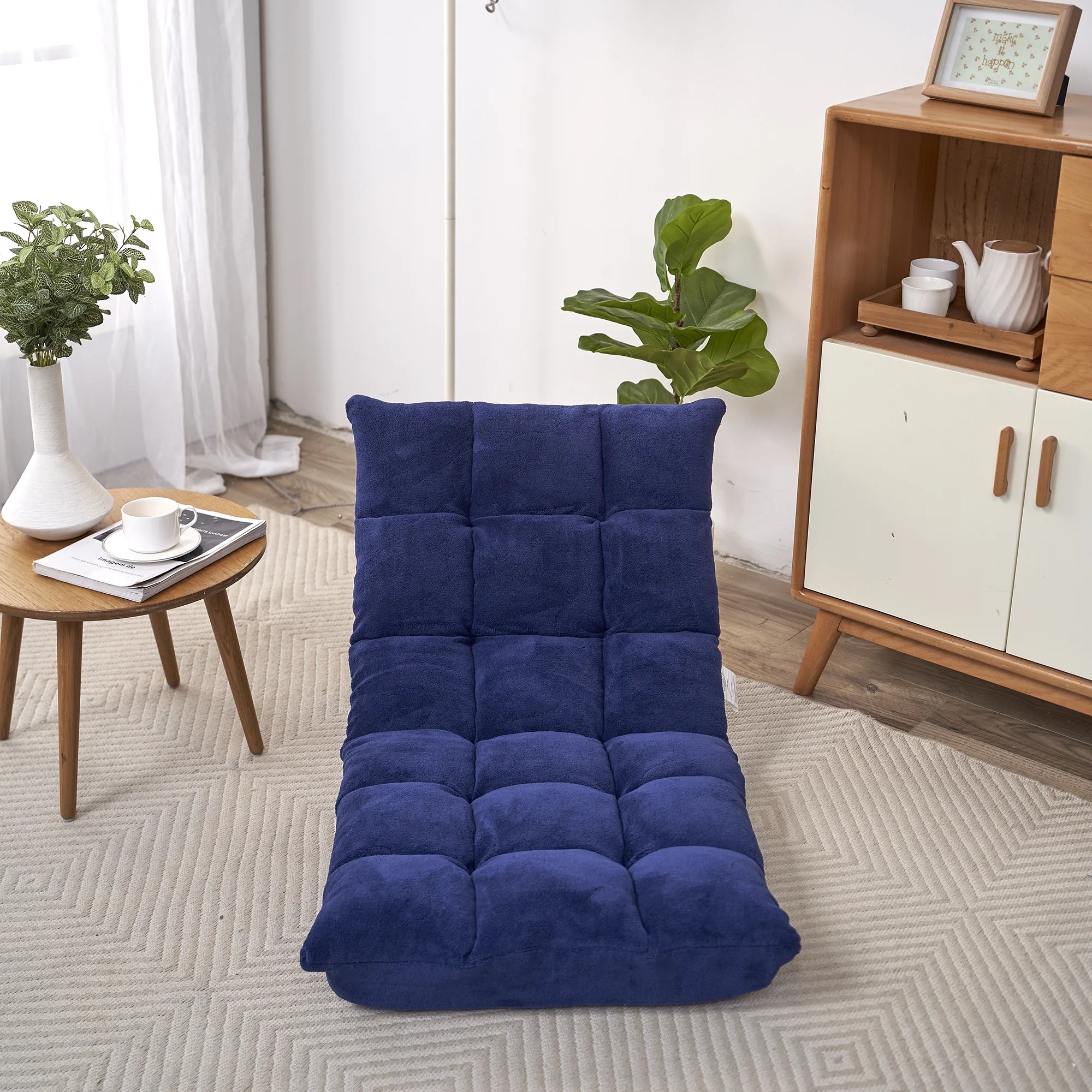 Folding Lounge Chaise Sofa with 5 Reclining Position M944