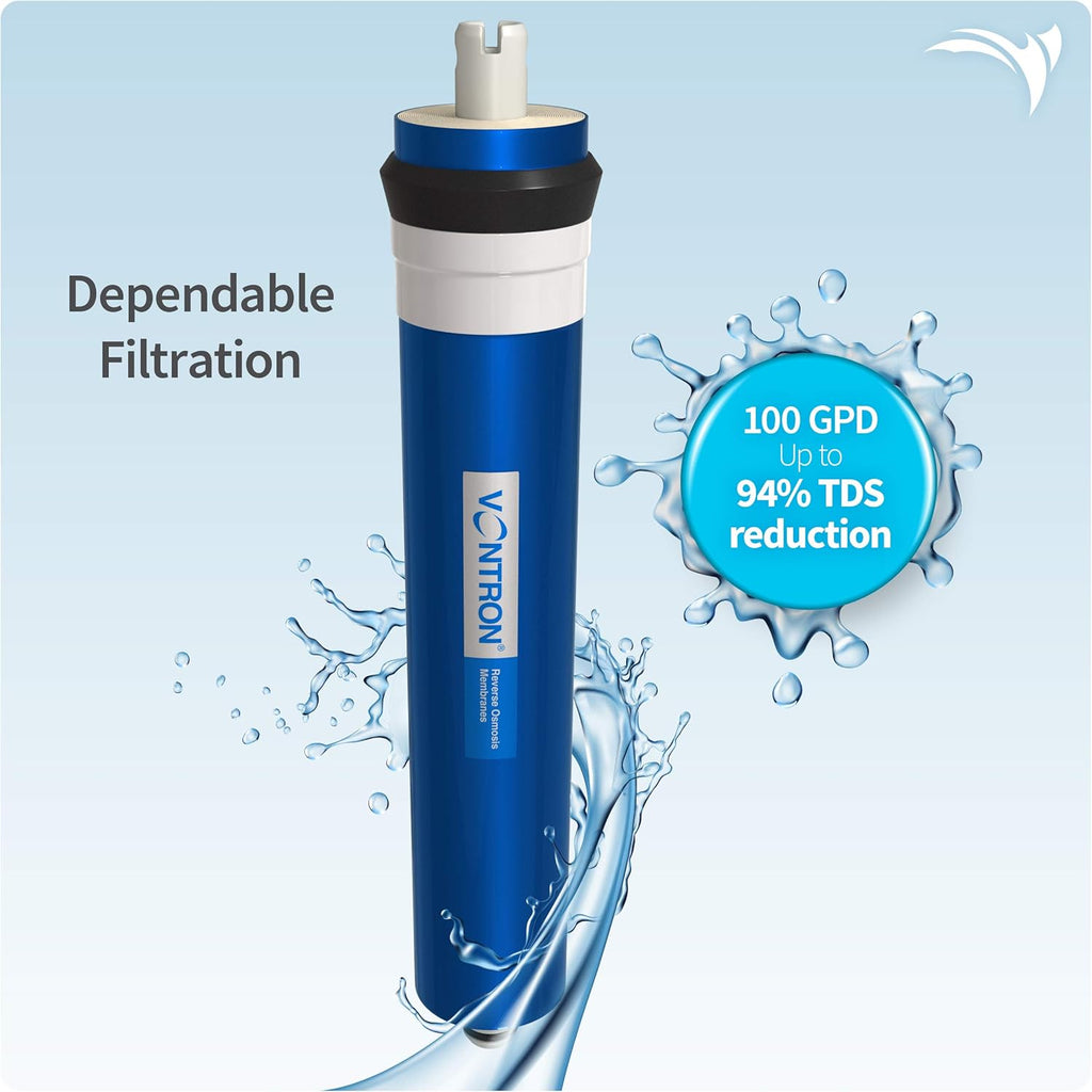 RO Membrane 100 GPD Reverse Osmosis Water Filter Replacement Cartridge S778