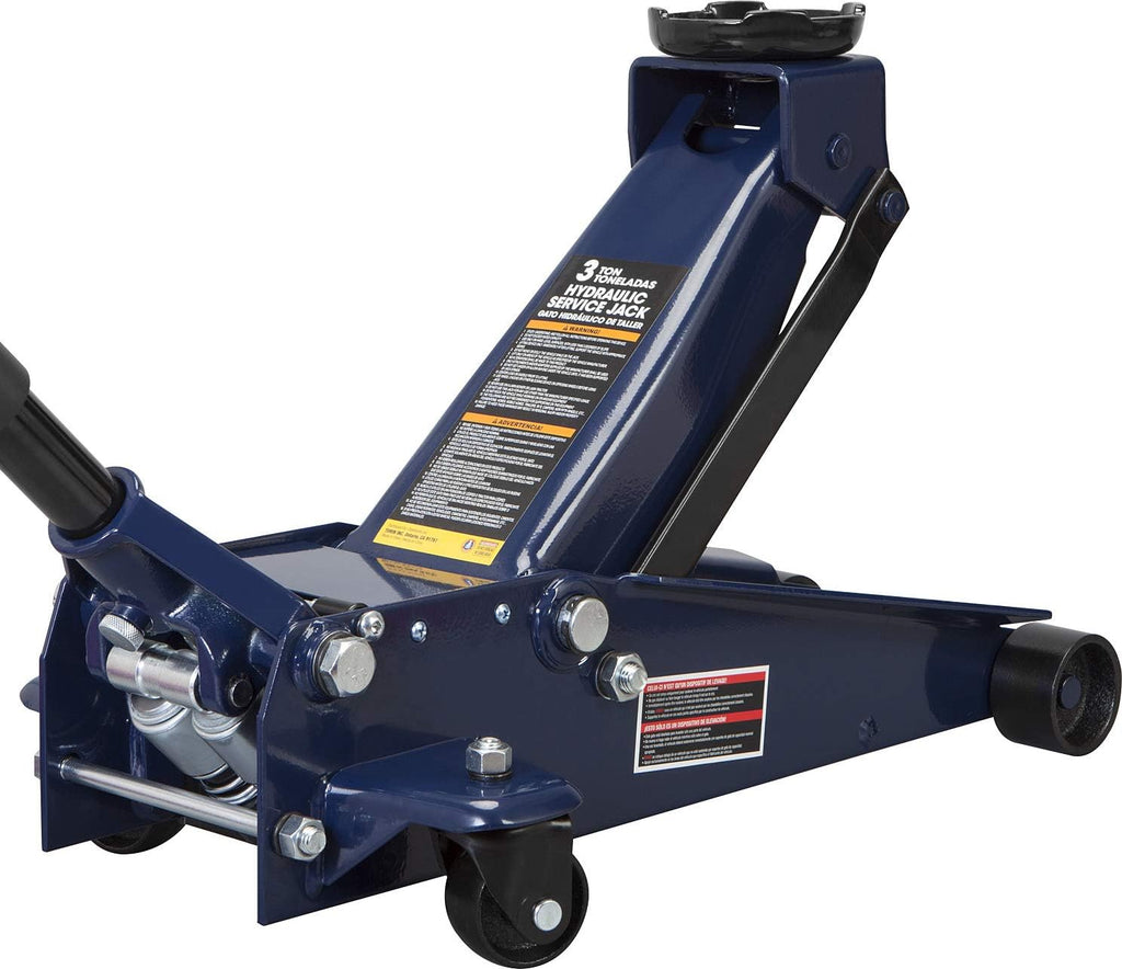 3 Ton Hydraulic Steel Floor Jack with Dual Piston Quick Lift Pump G214
