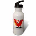Adorable Baby Chick Heart Wings Sports Water Bottle 21oz Z953991