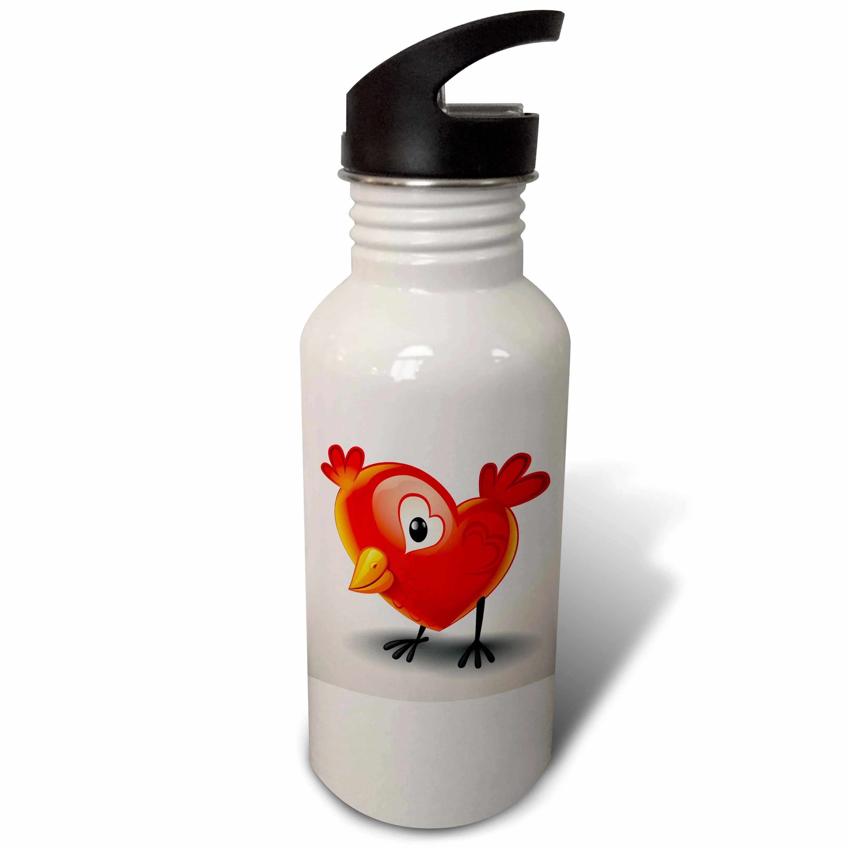 Adorable Baby Chick Heart Wings Sports Water Bottle 21oz Z953991