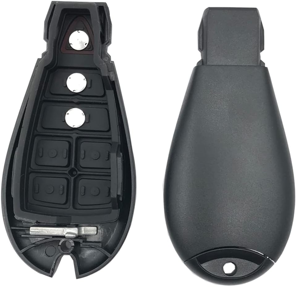 3 Buttons Key Fob Case Shell for Dodge Ram Truck J4085