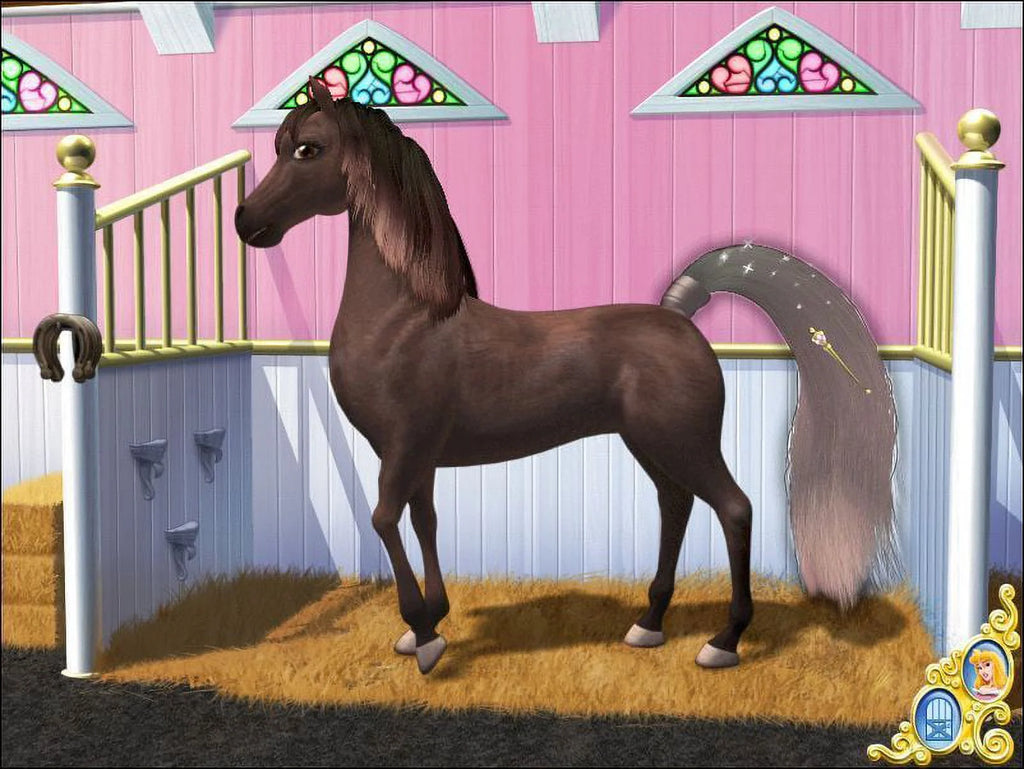 Decorate all the horses in the Royal Stable PC CDRom X747297