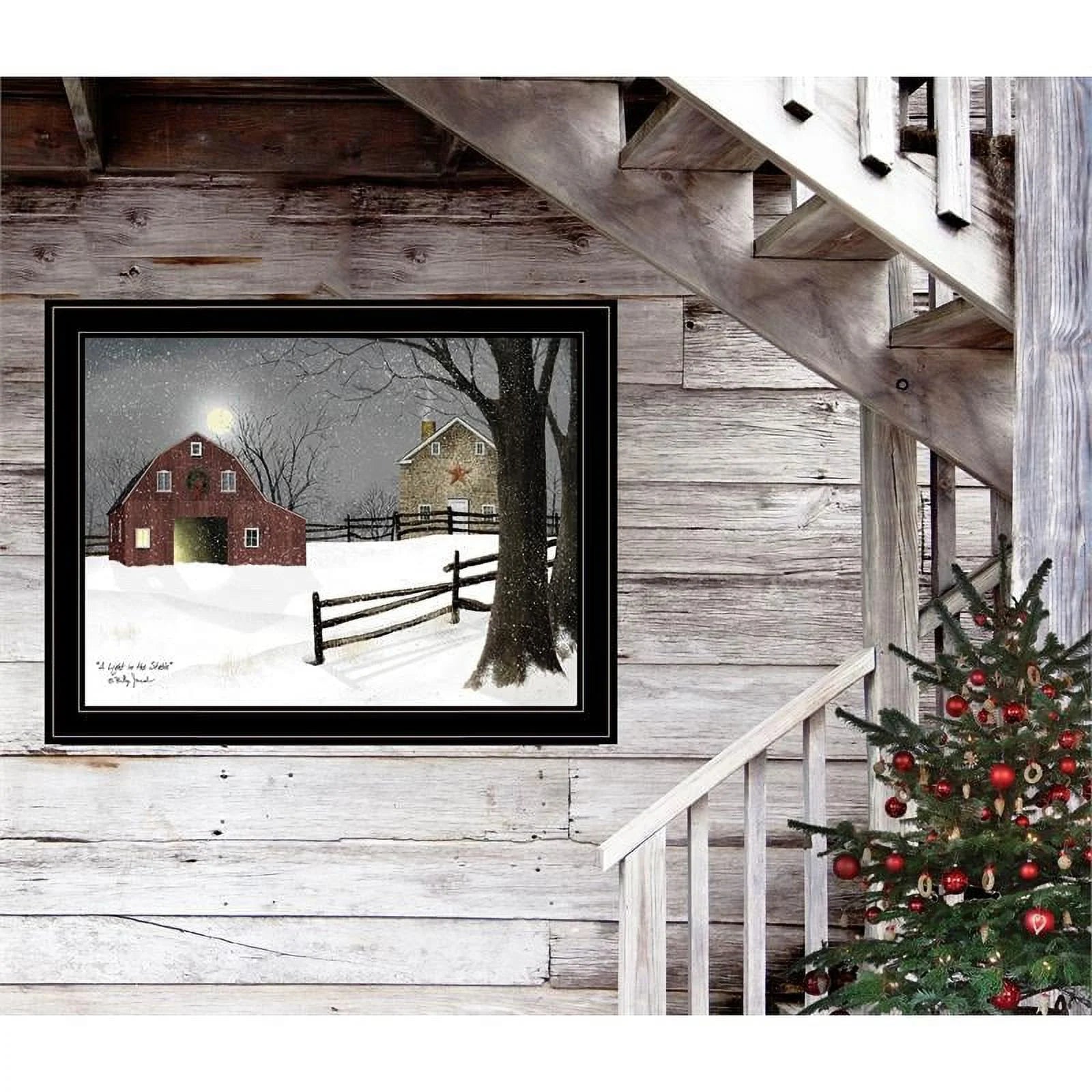 Printed Wall Art Wood Multi-Color K9381